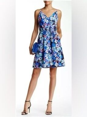 Yumi Kim Sleeping Beauty Floral Print Mini Dress